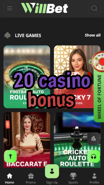 20 Casino Bonus - Best 20% Deposit Bonus-casino720p.ydblkf.net